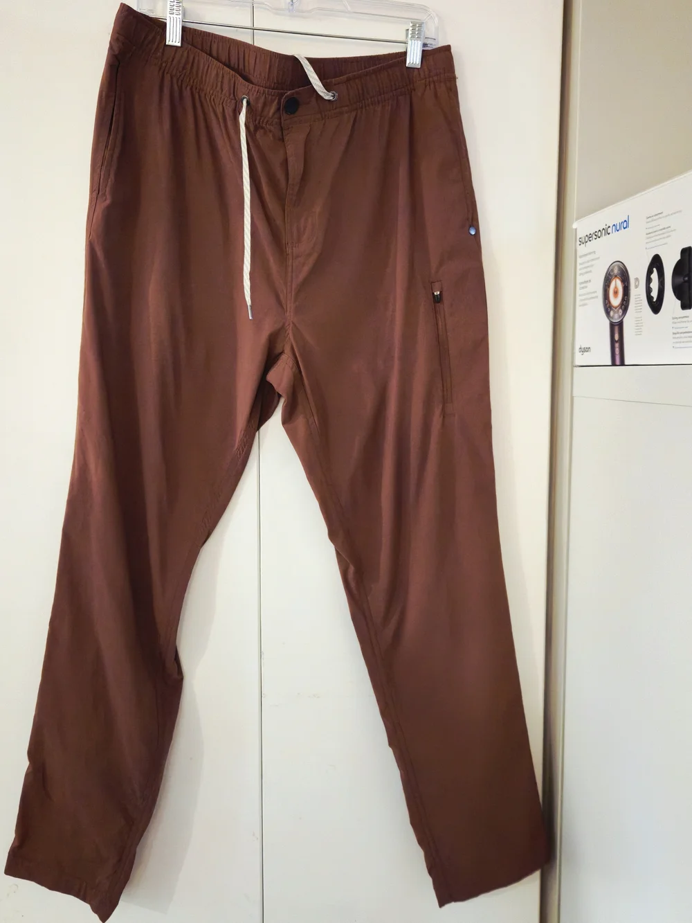 Vuori Men's Ripstop Climber Rust Brown Pants